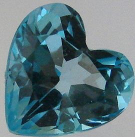 TOPAZE ROUGE TRILLION coupée brésilienne naturelle 48 ct pierre